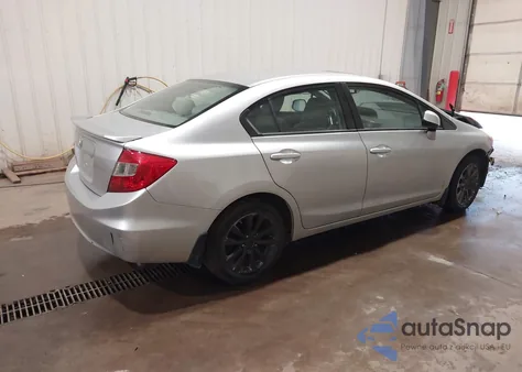 2012 Honda Civic Ex from USA, damaged, VIN 2HGFB2F81CH325349